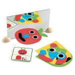 Joc creativ cu oglinzi Ze mirror Faces, Djeco - imagine 3