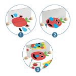 Joc creativ cu oglinzi Ze mirror Faces, Djeco - imagine 4