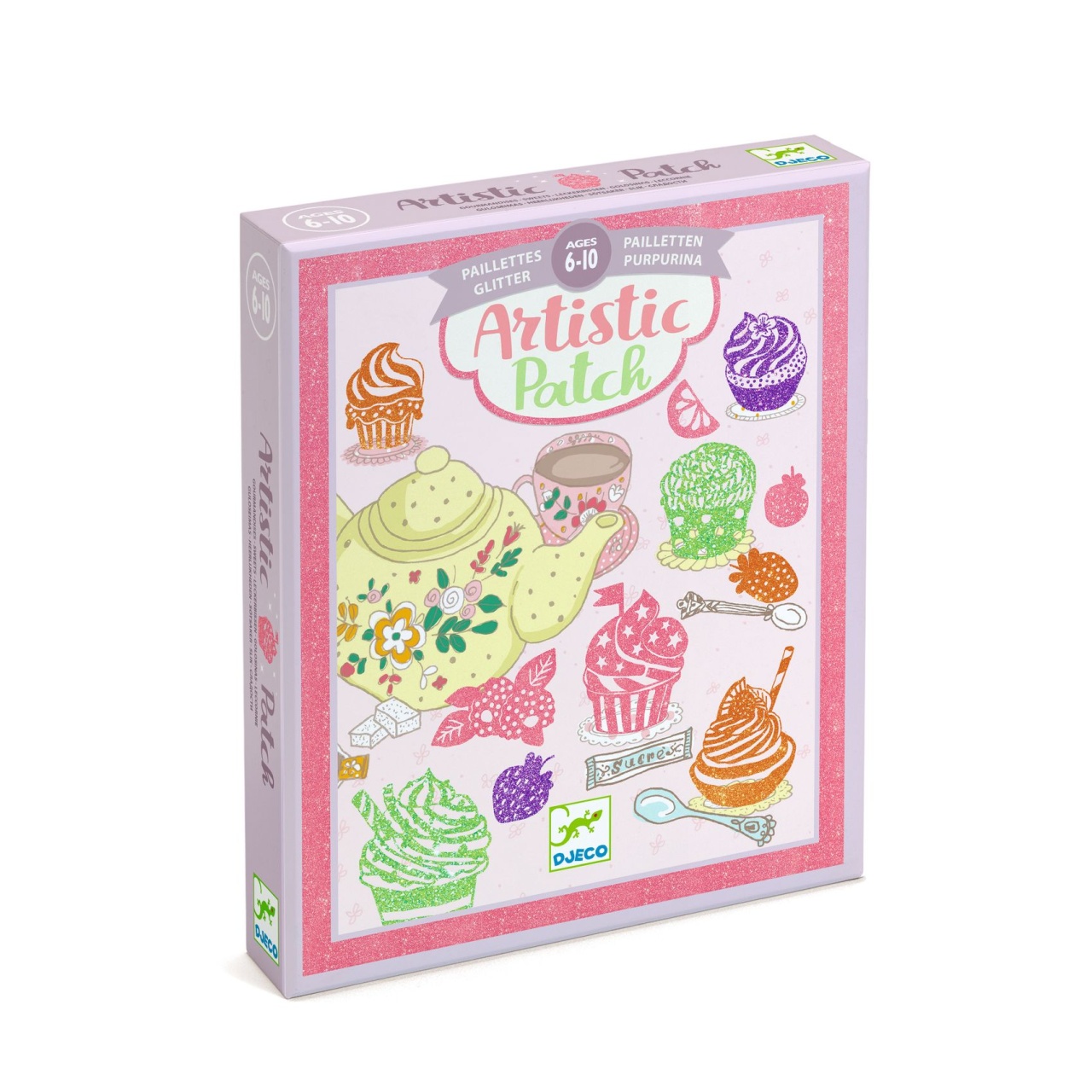 joc-creativ-cu-sclipici-delicii-djeco16837 Joc creativ cu sclipici Delicii, Djeco - imagine 1