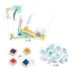 Joc creativ cu stampile Animale surprinzatoare, Djeco - imagine 2