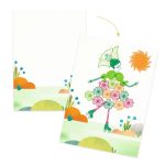 Joc creativ cu stampile Fete flori, Djeco - imagine 2