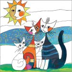Joc creativ de colorat Rosina W Pisici, Fridolin - imagine 2