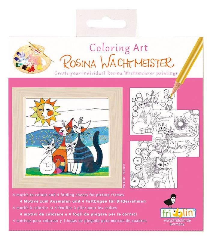 joc-creativ-de-colorat-rosina-w-pisici-fridolin10540 Joc creativ de colorat Rosina W Pisici, Fridolin - imagine 1