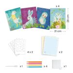 Joc creativ de decorat cu hartie, Djeco - imagine 3