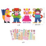 Joc creativ de decorat cu strasuri, Djeco - imagine 5