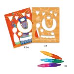Joc creativ de desenat pentru cei mici, Djeco - imagine 2
