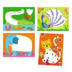 Joc creativ de pictat pentru cei mici Doar puncte, Djeco - imagine 2