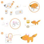 Joc creativ de pictat pentru cei mici Explorare prin Culoare, Djeco - imagine 4