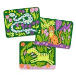 Joc creativ de pictura Animale salbatice, Djeco - imagine 5