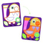 Joc creativ de pictura Obraji imbujorati, Djeco - imagine 2