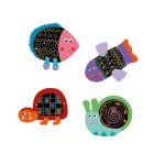 Joc creativ de razuit Animale amuzante, Djeco - imagine 2