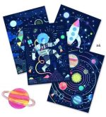 Joc creativ de razuit Cosmos, Djeco - imagine 4