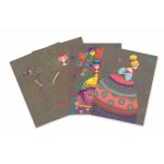 Joc creativ de razuit Fete frumoase, Djeco - imagine 2