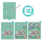 Joc creativ de razuit Intalniri in gradina, Djeco - imagine 3