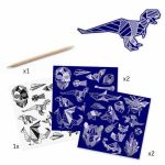 Joc creativ de razuit planse metalice, Djeco - imagine 2