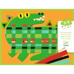 Joc creativ de tesut animalute, Djeco - imagine 2