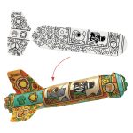 Joc creativ DIY Avioane, Djeco - imagine 3