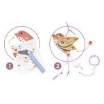 Joc creativ DIY Bijuterii Miss Rosefinch, Djeco - imagine 3