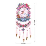Joc creativ DIY Ceas de perete, Djeco - imagine 3