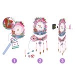 Joc creativ DIY Ceas de perete, Djeco - imagine 5