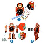 Joc creativ DIY Ceasul robot, Djeco - imagine 4