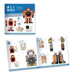 Joc creativ DIY Ceasul robot, Djeco - imagine 5