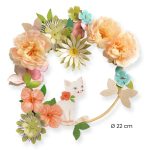 Joc creativ DIY Coronita cu flori Dalia, Djeco - imagine 4