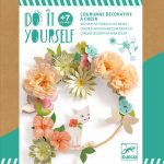 Joc creativ DIY Coronita cu flori Dalia, Djeco - imagine 5