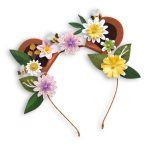 Joc creativ DIY Coronite cu flori, Djeco - imagine 5