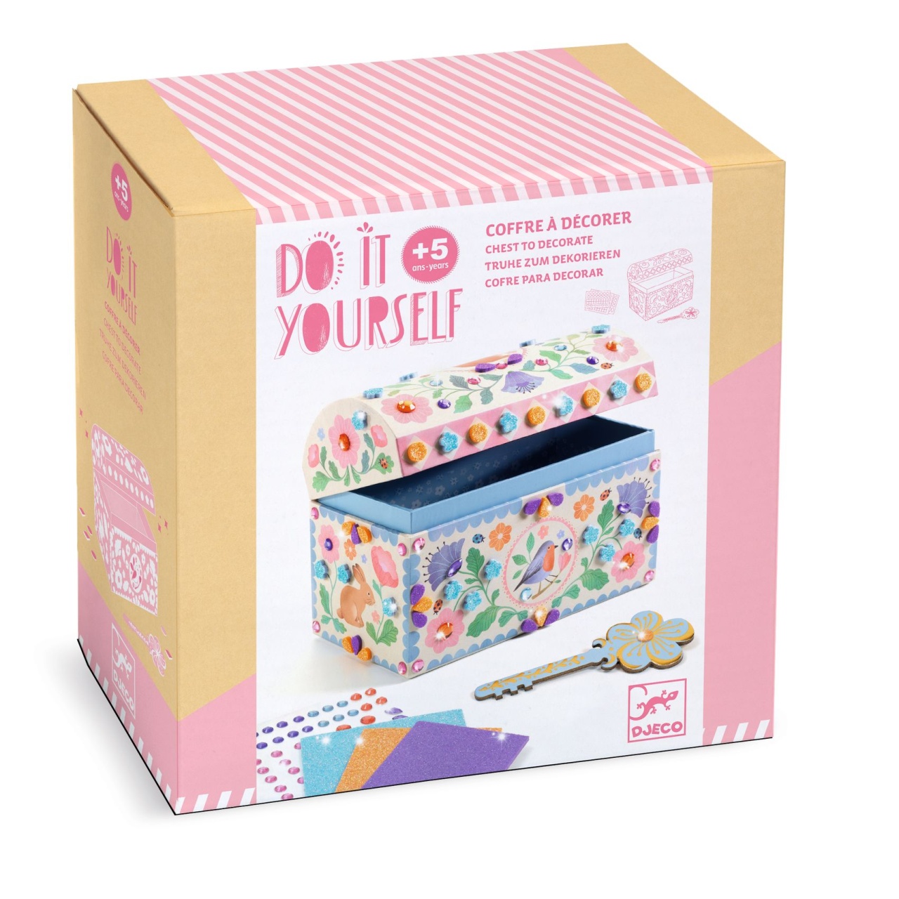 joc-creativ-diy-cufar-fermecat-djeco21280 Joc creativ DIY Cufar fermecat, Djeco - imagine 1