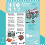 Joc creativ DIY Cufar secret, Djeco - imagine 5