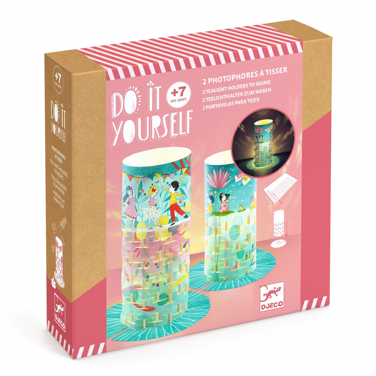joc-creativ-diy-dansul-licuricilor-djeco13226 Joc creativ DIY Dansul licuricilor, Djeco - imagine 1