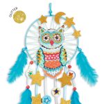 Joc creativ DIY Dreamcatcher bufnita, Djeco - imagine 5