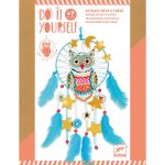Joc creativ DIY Dreamcatcher bufnita, Djeco - imagine 2