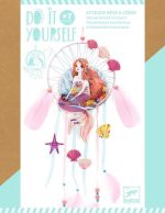 Joc creativ DIY Dreamcatcher sirena, Djeco - imagine 2