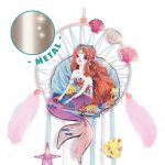 Joc creativ DIY Dreamcatcher sirena, Djeco - imagine 5