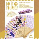 Joc creativ DIY Evantai Frumusetea padurii, Djeco - imagine 2