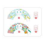 Joc creativ DIY evantai Koneko, Djeco - imagine 4
