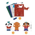 Joc creativ DIY Funky Familie, Djeco - imagine 2