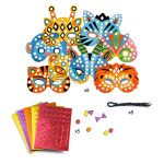 Joc creativ DIY Masti animale din jungla, Djeco - imagine 3