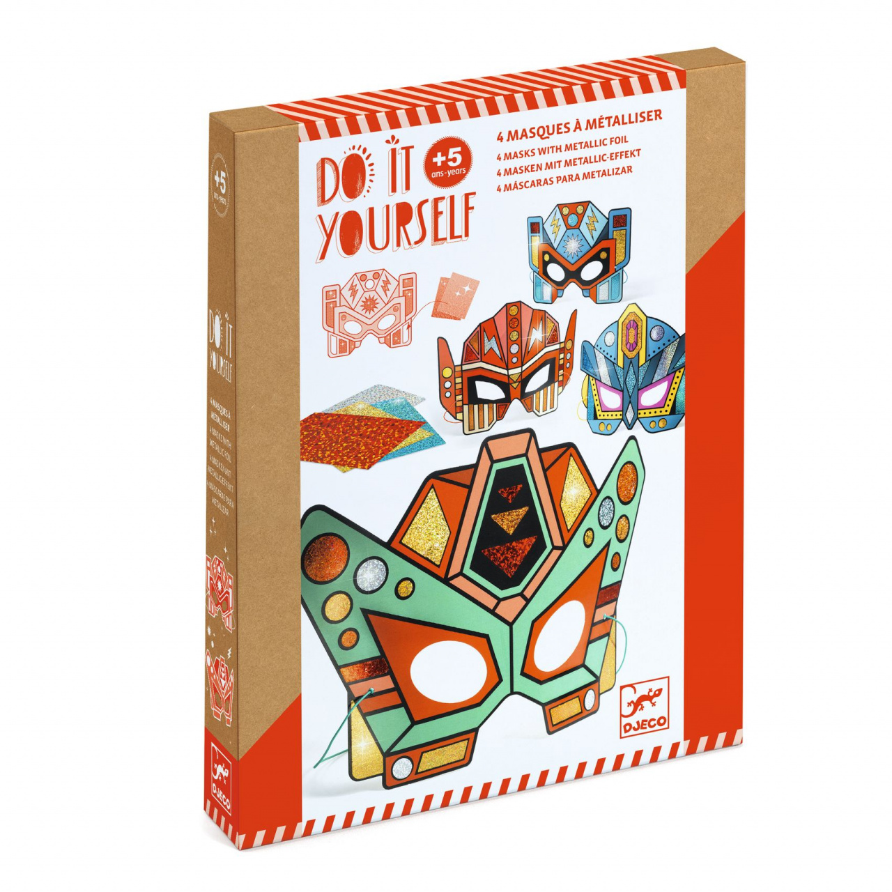 joc-creativ-diy-masti-roboti-djeco12968 Joc creativ DIY Masti roboti, Djeco - imagine 1