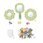 Joc creativ DIY Oglinzi inflorate, Djeco - imagine 4