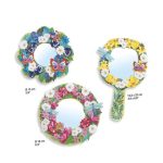 Joc creativ DIY Oglinzi inflorate, Djeco - imagine 5