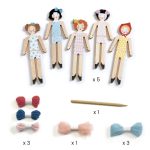 Joc creativ DIY Papusi pentru vise senine, Djeco - imagine 3