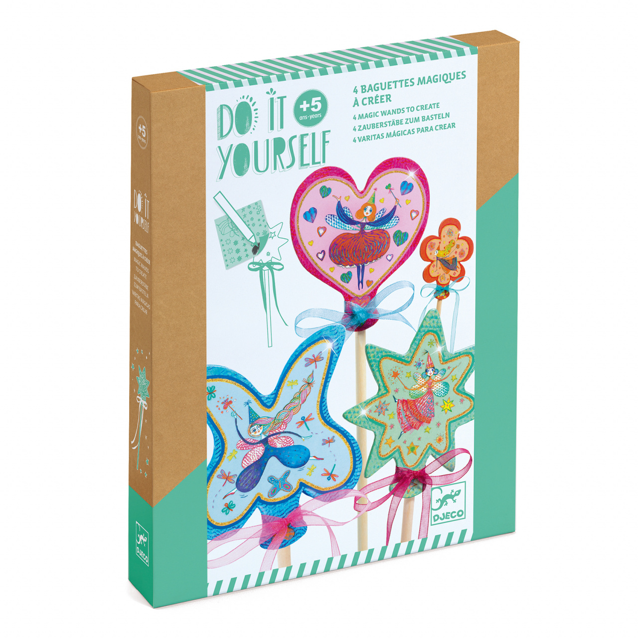 joc-creativ-diy-zane-mici-djeco12960 Joc creativ DIY Zane mici, Djeco - imagine 1
