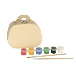 Joc creativ gentuta din lemn de pictat, Egmont Toys - imagine 4