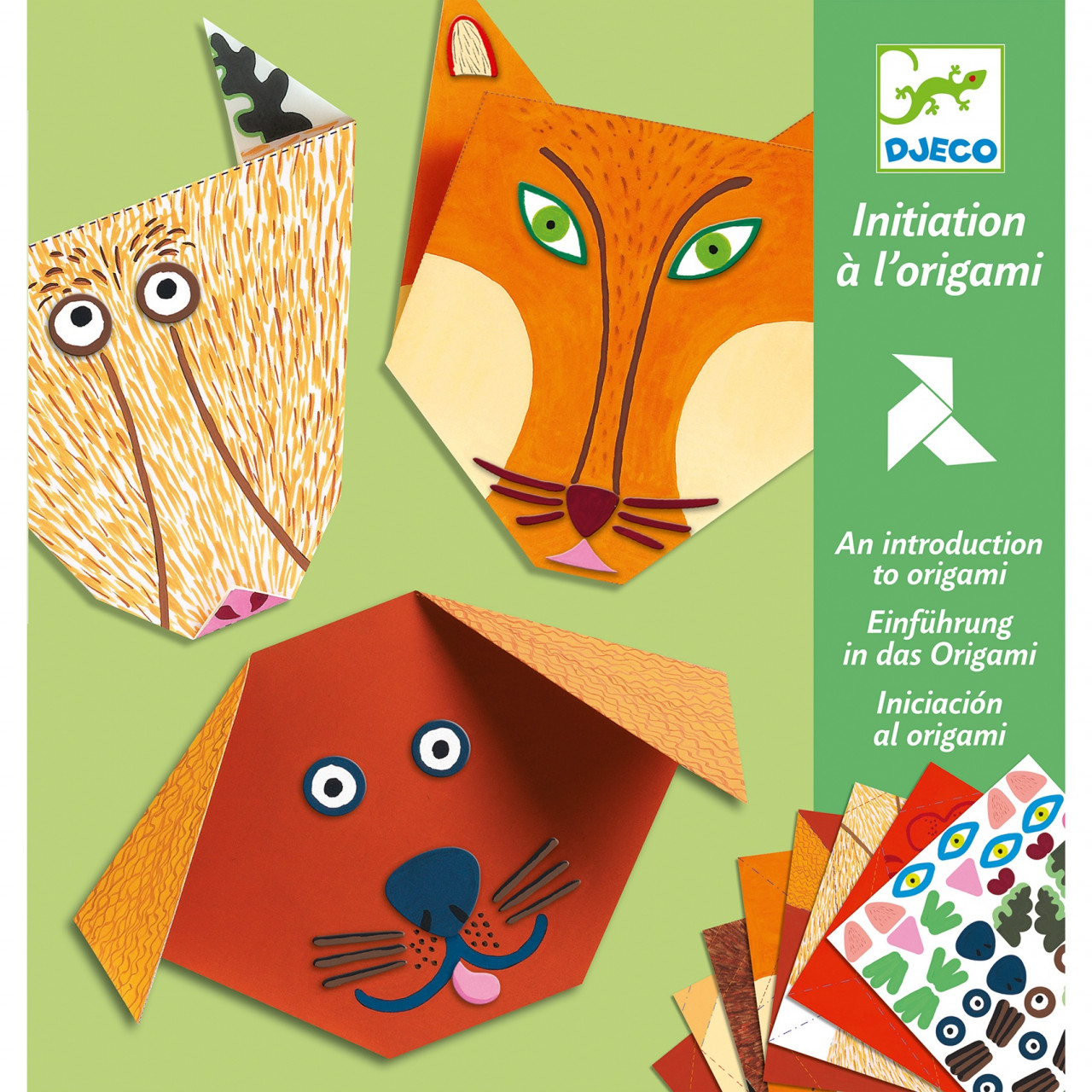 joc-creativ-initiere-origami-animale-djeco1308 Joc creativ initiere origami Animale, Djeco - imagine 1