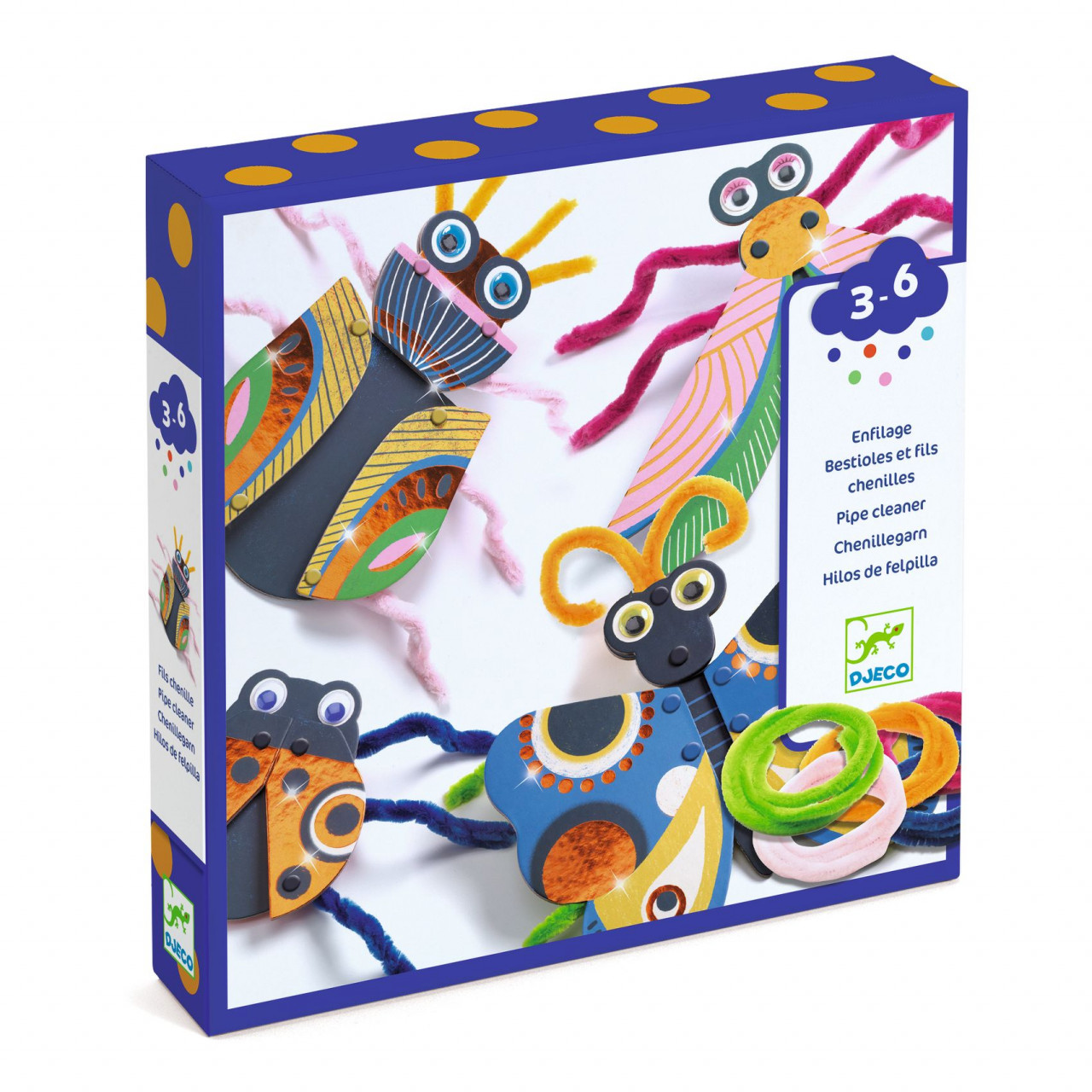 joc-creativ-insecte-djeco9124 Joc creativ Insecte, Djeco - imagine 1