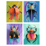 Joc creativ Insecte stralucitoare, Djeco - imagine 5