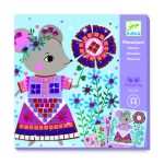 Joc creativ mozaic Animale de companie, Djeco - imagine 5